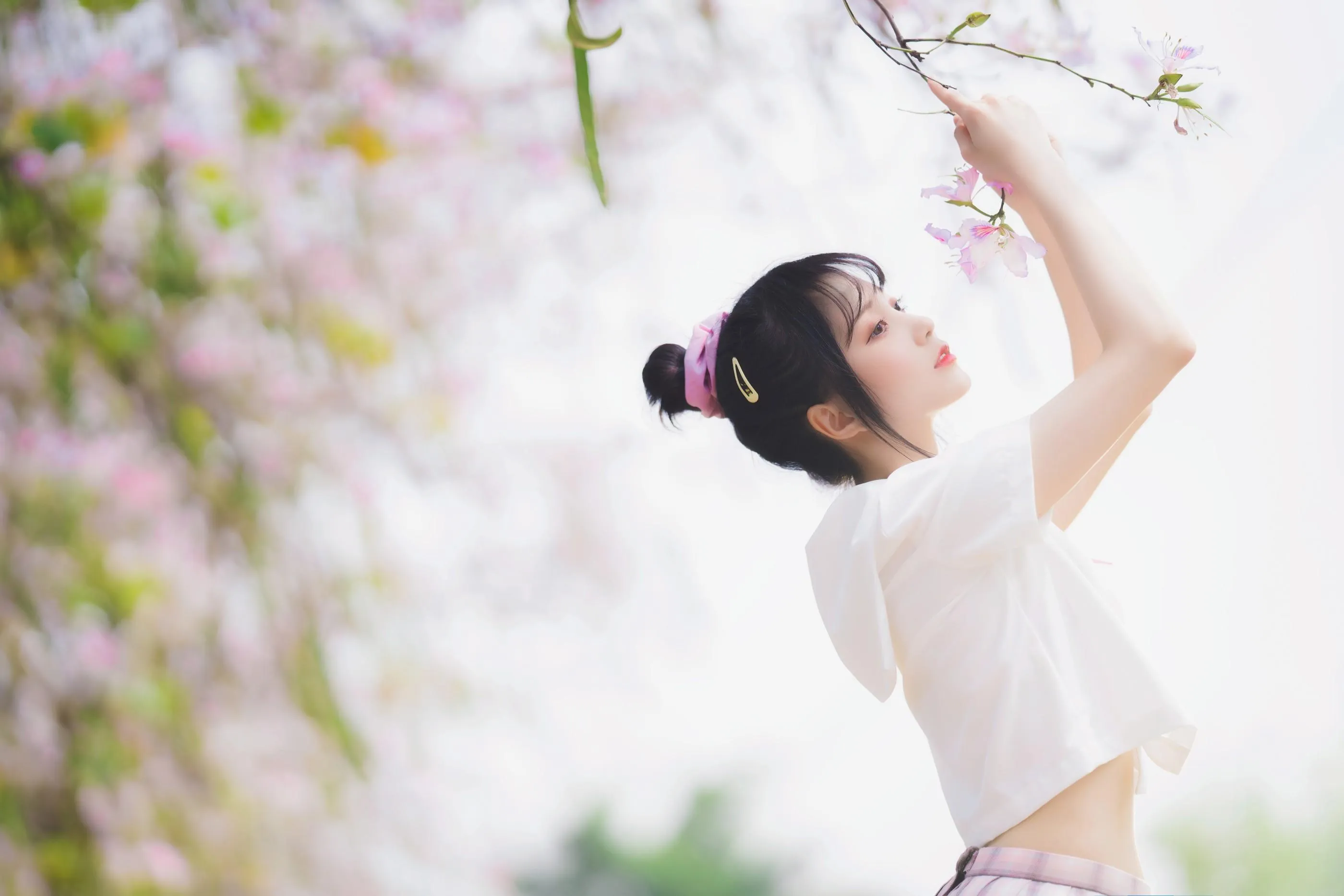 [艺图语] 2022.06.21 花与少女 思涼poi [35P]插图8